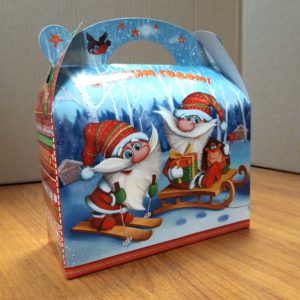 Коробка НГ "Фантазия (На опушке)" 1500гр 220*90*195мм